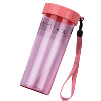 Tupperware 特百惠 莹彩 塑料杯 430ml 柔蜜粉