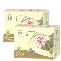 Hygienix 洁云 福瑞国色系列 抽纸 3层*136抽*48包(200*200mm)