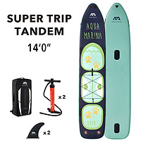 AQUA MARINA 乐划 SUPER TRIP TANDEM 绿野仙踪 SUP桨板