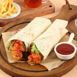 plus会员辅兴坊墨西哥鸡肉卷香辣味8个