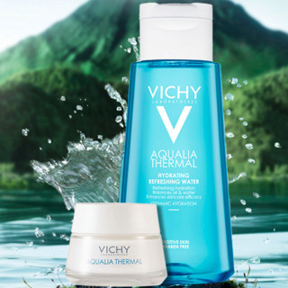 VICHY 薇姿 温泉矿物水活护肤套装 (爽肤水100ml+清爽型水活霜15ml)