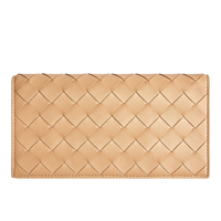 BOTTEGA VENETA 葆蝶家 女士翻盖钱包 600873VCPP32700 杏仁色