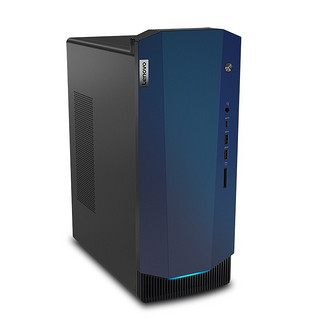 Lenovo 联想 GeekPro 2020款 26.9英寸 游戏台式机 黑蓝色（酷睿i7-10700F、RX5500XT 8G、32GB、512GB SSD+2TB HDD、风冷）