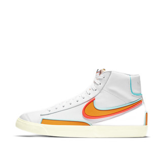 NIKE 耐克 Blazer Mid '77 Infinite 男子休闲运动鞋 DA7233-100 白色/黄色 43