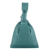 BOTTEGA VENETA 葆蝶家 TWIST系列 女士小牛皮手提包 607964VCP403612 水绿色