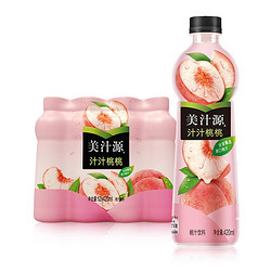 Minute Maid 美汁源 汁汁桃桃 果汁饮料 420*12瓶