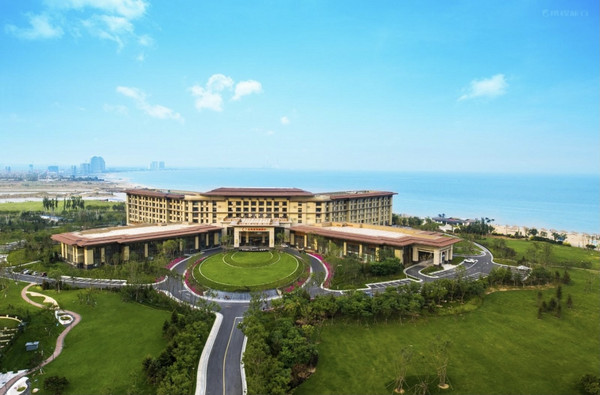 周末、春节不加价,东戴河佳兆业铂域酒店 豪华海景大床房2晚(含双早)