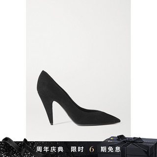 圣罗兰SAINT LAURENT  女绒面高跟鞋NAP/netaporter