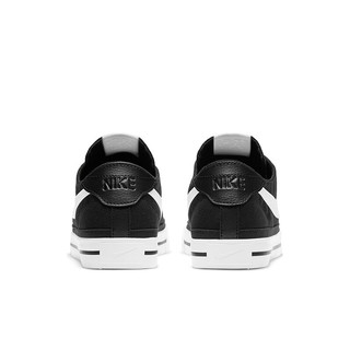 NIKE 耐克 Court Legacy Cnvs 男子休闲运动鞋 CW6539-002 黑色/白色 45