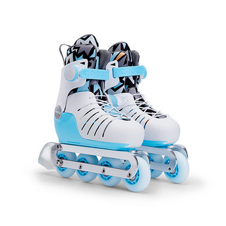 COOGHI 酷骑 勇敢竞技家系列 儿童轮滑鞋 蓝色 S