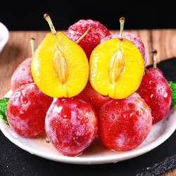 【省55元】亿果争鲜新鲜水果_亿果争鲜 新疆法兰西西梅 4斤装 单果10