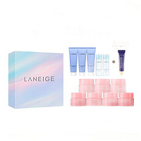 LANEIGE 兰芝 水衡透润护肤套装 (细肤露200ml+润肤乳120ml 赠：水衡水25ml+水衡乳25ml+洁面50g*3+唇膜3g*7+眼霜5ml)