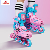 COUGAR 美洲狮 MZS303 儿童轮滑鞋套装