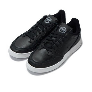 adidas ORIGINALS Supercourt 中性休闲运动鞋 EE6038 黑色 40.5