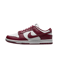 NIKE 耐克 Dunk Low 女子运动板鞋 DD1503-108 白色/酒红色 36.5