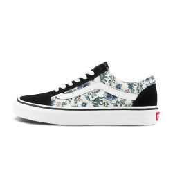 VANS 范斯 21年夏新款男鞋女鞋印花侧边条纹Old Skool低帮板鞋运动鞋