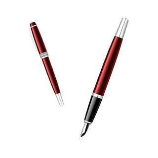 CROSS 高仕 钢笔 佰利系列 AT0456-8MS 红色 M尖 单支装