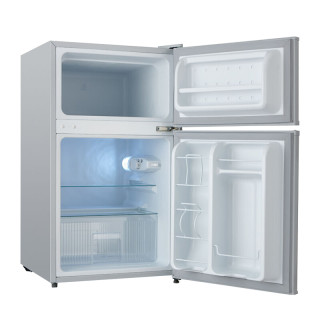 Midea 美的 BCD-88CM 直冷双门冰箱 88L 浅灰色