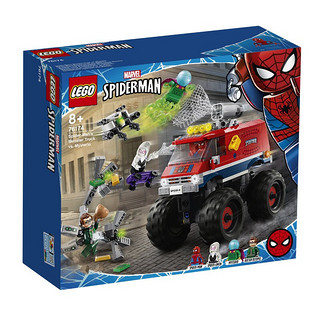 LEGO 乐高 Marvel漫威超级英雄系列 76174 蜘蛛侠巨轮车大战神秘客