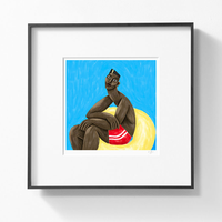 PICA Photo 拾相记 CéPé 作品《小泳池》33x33cm 哑光纤维艺术纸 限量50件