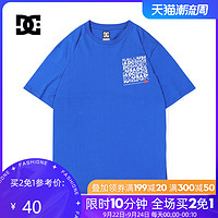 DC SHOES DCSHOECOUSA 短袖T恤男夏季吸汗排湿运动休闲半袖GDYZT19206-BQR0