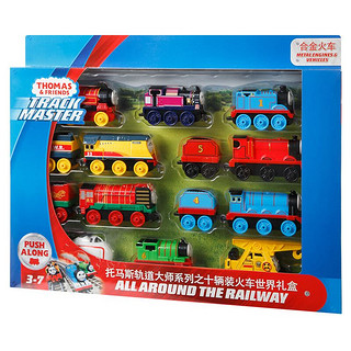 Thomas & Friends 托马斯和朋友 THOMAS&FRIENDS 男孩小火车玩具 托马斯轨道大师系列之十辆装火车世界礼盒 GHW12