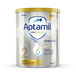 Aptamil 爱他美 白金澳洲版全新升级DHA叶黄素配方奶粉2段 900g*4罐