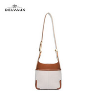DELVAUX 21春夏So Cool  Mini帆布包包奢侈品女包单肩斜挎手提包 迷你包袋 米色