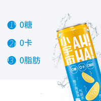 可口可乐 Coca-Cola小宇宙AH!一HA!无糖饮料0糖0脂AHHA气泡水330ml*12 柚子海盐味330ml*12罐