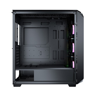 COUGAR 骨伽 比鲁斯 RGB E-ATX机箱 半侧透 黑色