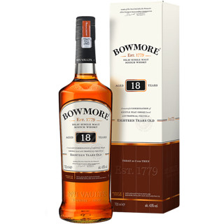 BOWMORE 18年 单一麦芽 苏格兰威士忌 43%vol 700ml