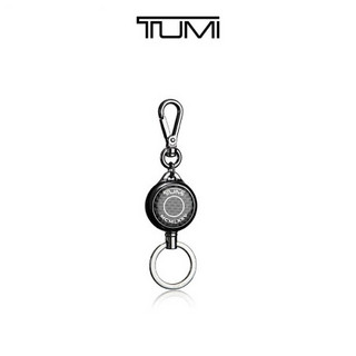 TUMI/途明Key Fobs系列个性化金属/弹道尼龙多功能钥匙扣 烟枪灰014763GM