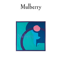 Mulberry/玛珀利2021秋冬新款50周年Amberley 锁扣印花方巾VS4603