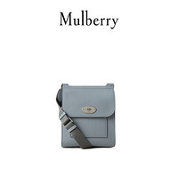 Mulberry/玛珀利2021秋冬新款Antony 小号邮差包单肩斜挎包HH5193 云灰色