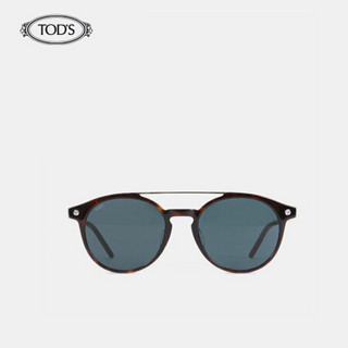TOD'S官方2021春夏新品男女同款太阳镜眼镜墨镜潮复古 深蓝色