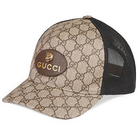 GUCCI 古驰 帽子双GG棒球帽鸭舌帽 426887 4HB91 2160