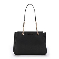 MICHAEL KORS 迈克·科尔斯 女士皮质单肩包 35S0GXZS7L 黑色