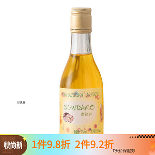 桑达拉百香果味气泡酒187ml微醺起泡酒水果味甜酒少女 百香果味果酒*1瓶 默认