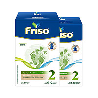 Friso 美素佳儿 荷兰版 婴幼儿配方奶粉 2段 700g*2