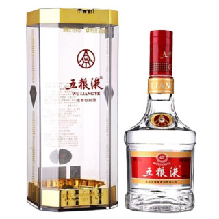 移动端、京东百亿补贴：五粮液 水晶装 45%vol 浓香型白酒 500ml 单瓶装