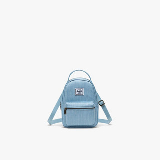 Herschel Nova Crossbody 斜挎包时尚运动休闲潮包10727 浅麻单宁蓝