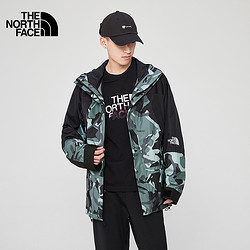 THE NORTH FACE 北面 TheNorthFace北面冲锋衣男士秋冬季新款户外迷彩ICON防水夹克5B39