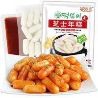 盛源来(shengyuanlai)芝士年糕条380g(含酱)起司年糕速食炒年糕部队火锅食材 芝士年糕1袋