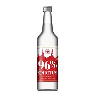 酒牧旗舰店 生命之水伏特加96度高度烈酒 Spirytus Vodka 原装进口洋酒基酒调酒小鸟 生命之水500ml