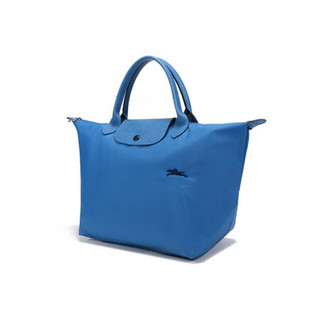 LONGCHAMP 珑骧 Le Pliage Club系列 女士手提包中号 L1623619P50 蓝色