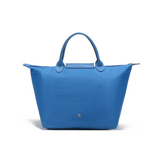 LONGCHAMP 珑骧 Le Pliage Club系列 女士手提包中号 L1623619P50 蓝色