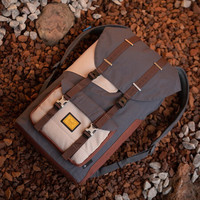 Herschel Star Wars 联名款 Little America 双肩包男女背包10963 曼达洛人印花™