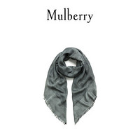 Mulberry玛珀利 Tamara系列丝巾 方巾 VS4223 灰色