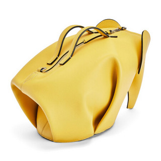 罗意威 LOEWE 女士大号牛皮革小象造型手袋肩背手提包 B623A18X01 8100 黄色