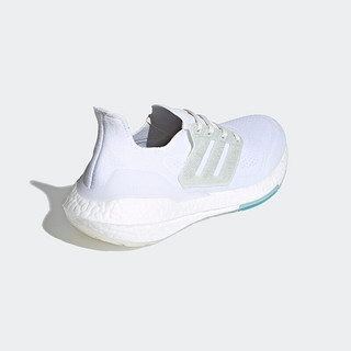 阿迪达斯官网 ULTRABOOST 21 UB21 X PARLEY 男鞋低帮跑步运动鞋FZ1927 白/浅灰 46.5(290mm)